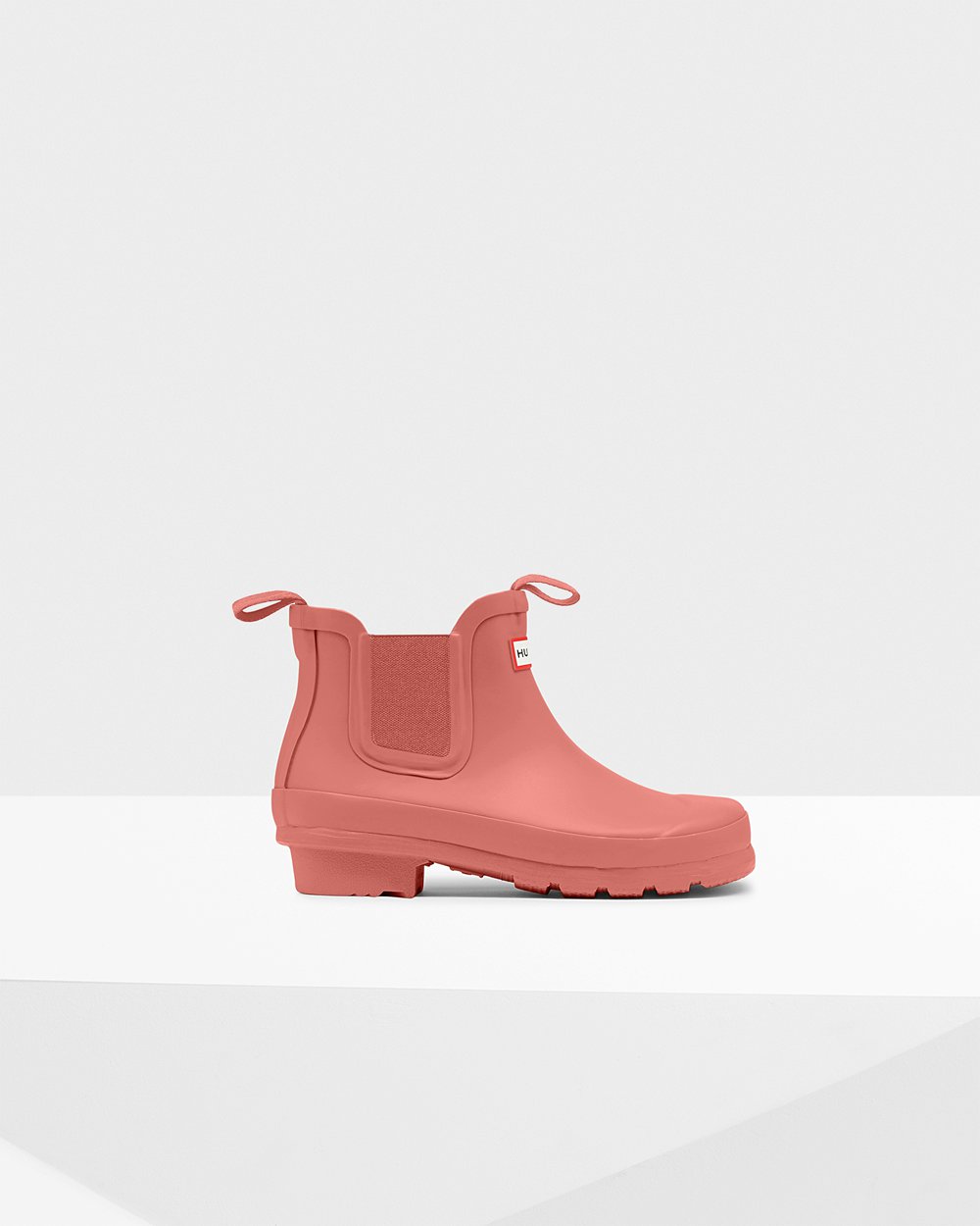 Kids Hunter Original Big - Chelsea Boots Pink - 0947-NTZJW